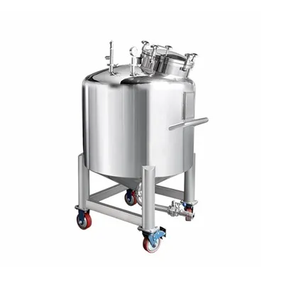 Élelmiszer-kozmetikai rozsdamentes acél mozgatható nyomástároló tartály