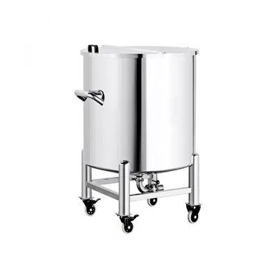 GMP szabványos mozgatható lapos fedeles tárolótartály